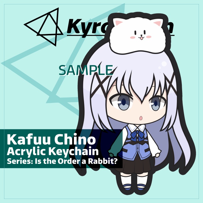 Keychain Gochuumon Kafuu Chino
 | KyraMerch Anime Fanmerch Dealer