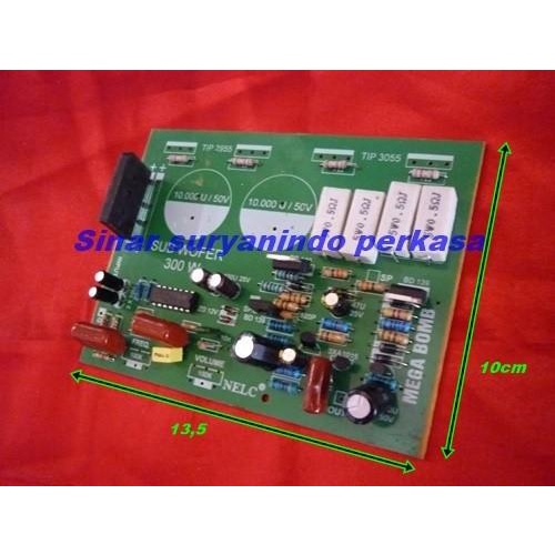 Kit driver Subwoofer mono 300watt, Rangkaian, 031D