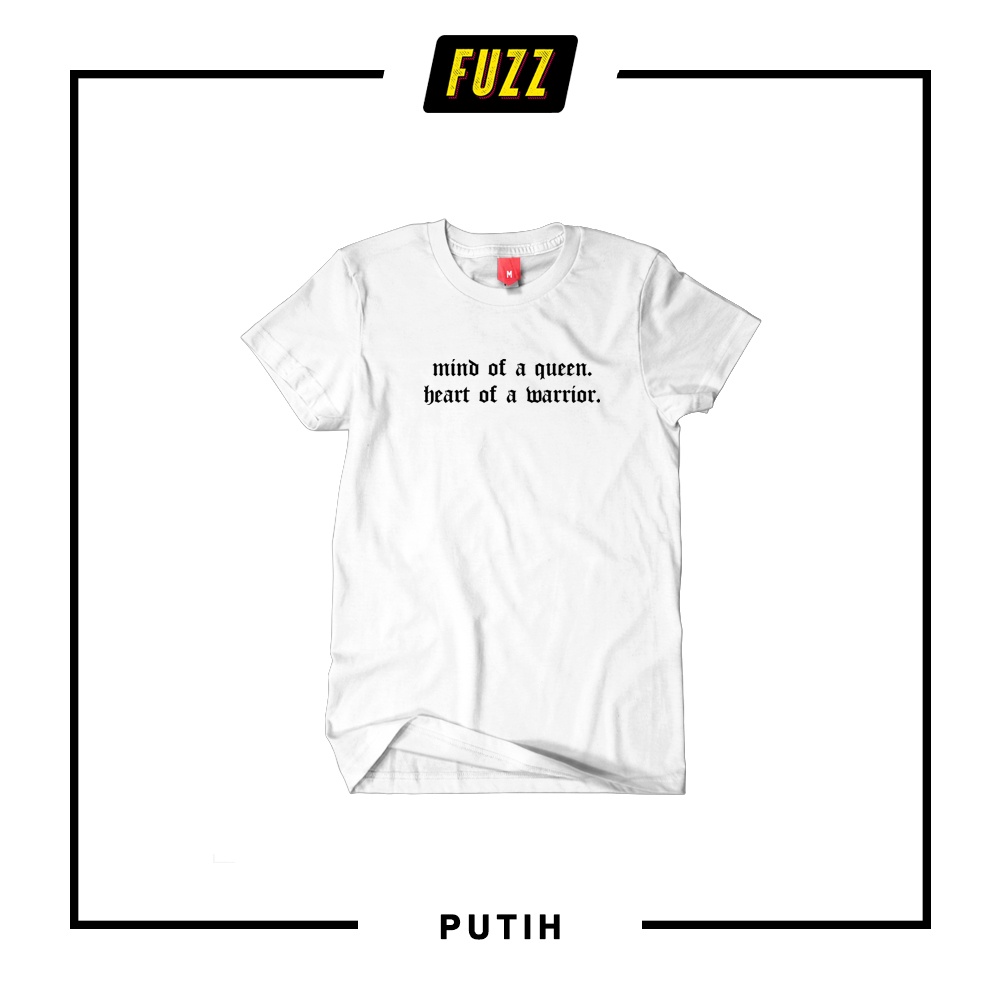 Kaos Tumblr Quotes Mind Of A Queen Baju Kata Kata Pria Dan Wanita Bahan Katun Combed 30s Premium Unisex