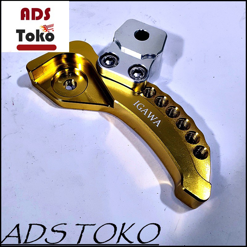 Undur Undur Pemundur Peninggi Sambungan Shock Yamaha Matic Mio Fino Dll Gold CNC