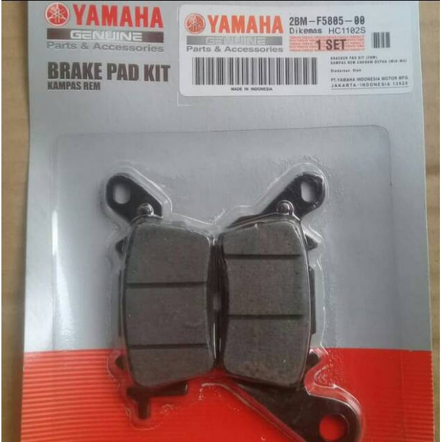 Dispad Kampas rem Yamaha Mio Z- M3 -New soul Gt 125 N-MX nmx 2BM-M.P