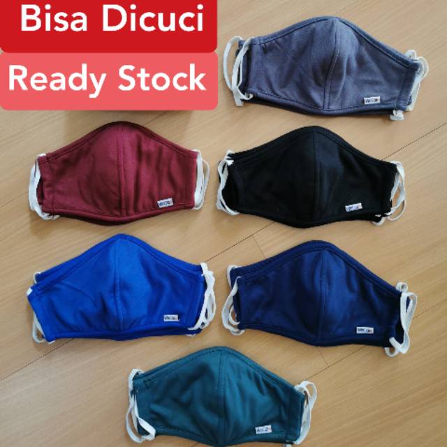 Masker Kain WeCare 3 Lapis/Ply Non Medis, Masker AMI Health