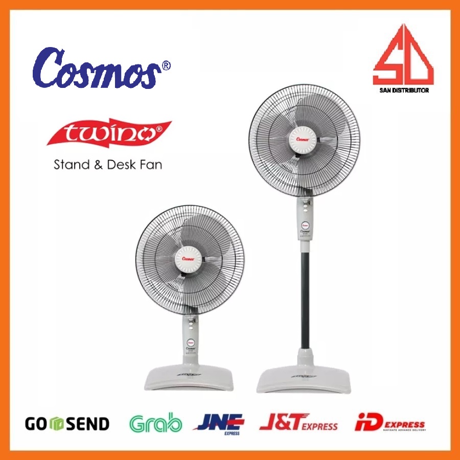 KIPAS ANGIN COSMOS Stand Fan 2in1 16 inch - 16-SN ORI