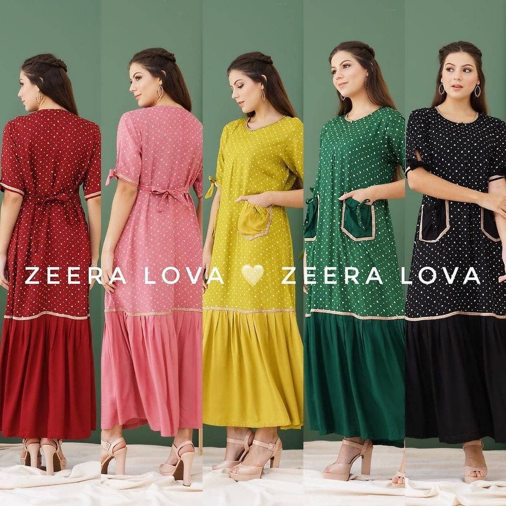 TERBARU | DASTER ARAB PANJANG | DASTER ARAB MOTIF | DASTER BUSUI RESLETING DEPAN