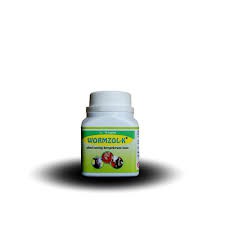 Medion / Wormzol K / Wormzole Kaplet / Efektif Pengobatan Cacing Pada Kambing & Domba Kemasan 10 Kap