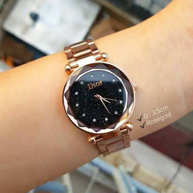 Jam Tangan Wanita (D-i) Rantai Mata Diamond