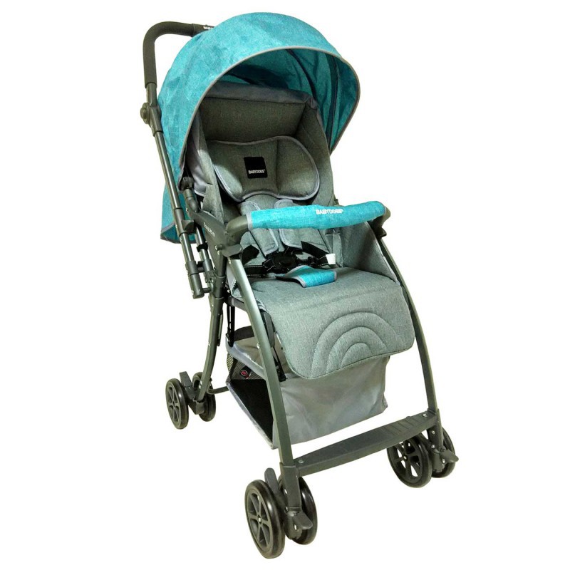  Babydoes  Stroller Bayi CH 817i Easylite M Blue Shopee 