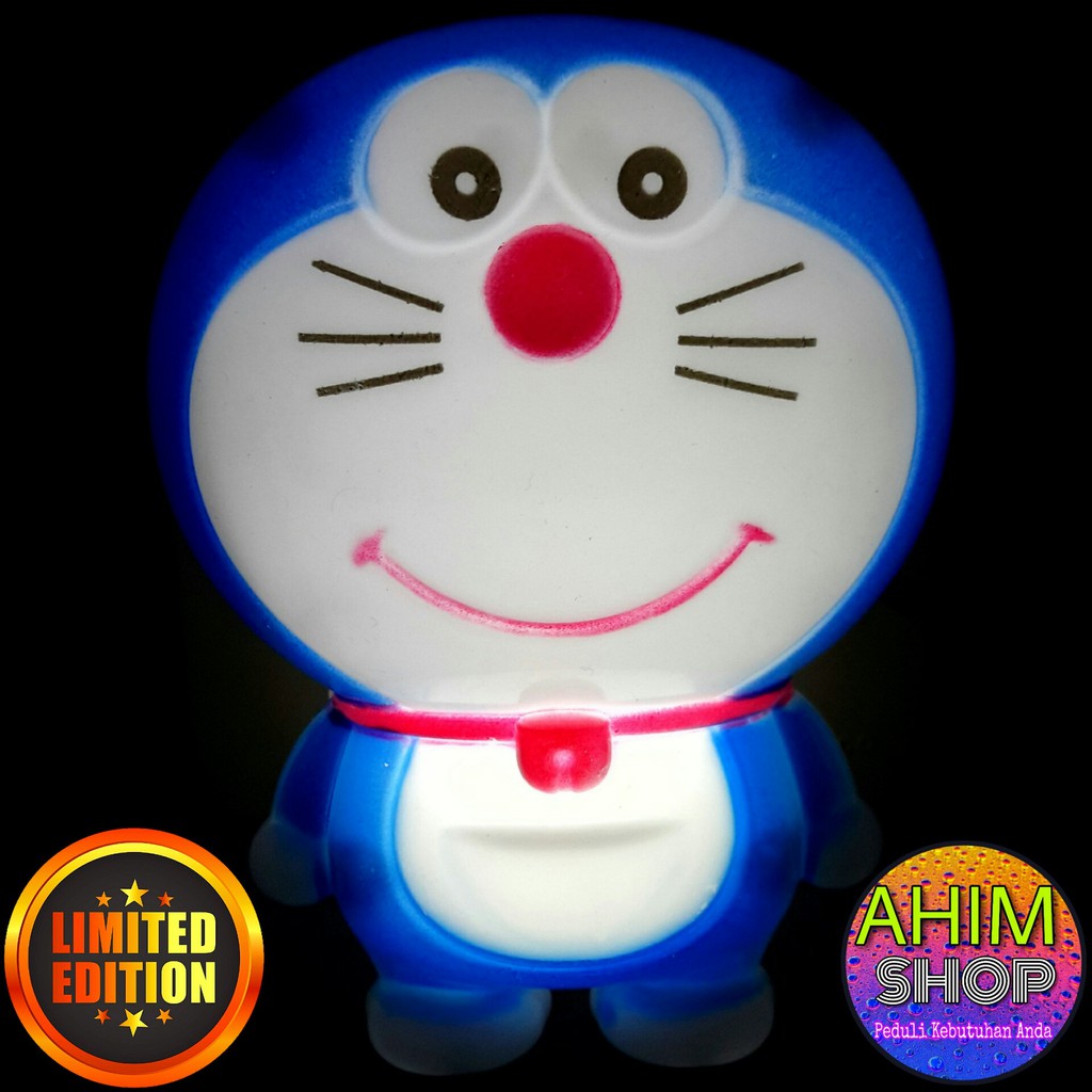 Doraemon Lampu Tidur Led Unik Karakter Hemat Energi Saving Night
