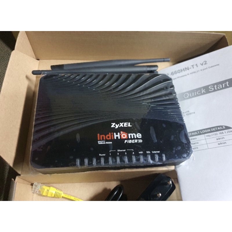 ADSL MODEM ROUTER ZYXEL P-660HN-T1 V2