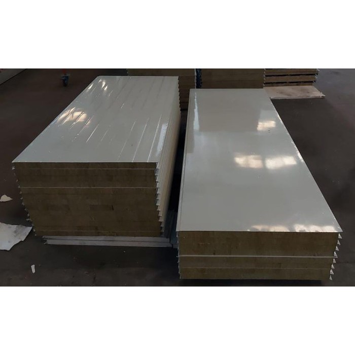 Sandwich Panel Rockwool 5cm Lebar 95 cm