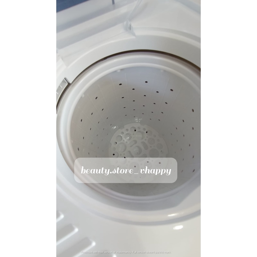 Mesin Cuci 2 Tabung AQUA QW 1250XT 12 Kg Garansi Resmi Khusus Jawabarat Jabodetabek (Kota bandung dan Cimahi Bisa COD)