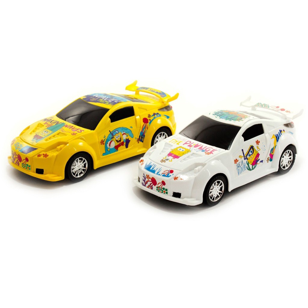 Mainan Anak mobil Mobilan Sedan spongebob Seri 2 Pull Back Murah / Mainan mobil Mobilan Terbaru Seda