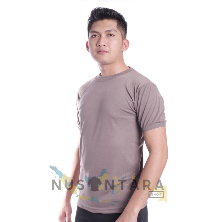 Kaos Satpam Terbaru Warna Cream Kerah Pendek Kaos Security Warna Cream Kaos Dalam Satpam Terbaru