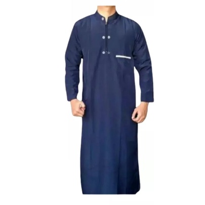 jubah muslim jubah pria dewasa gamis pria jubah alharbi murah/S M L XL XXL