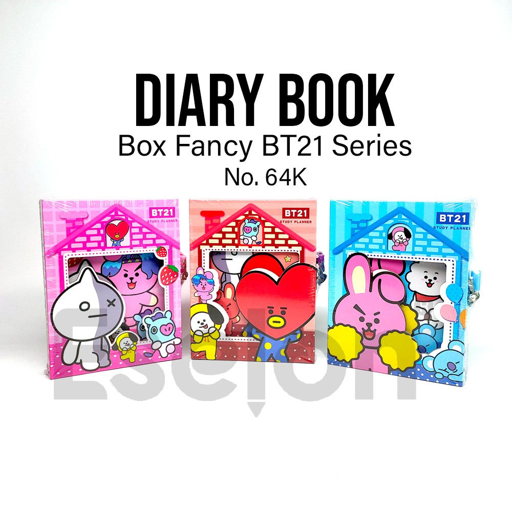 

Diary Box Fancy KECIL 64K / Buku diary kunci dengan gembok Karakter