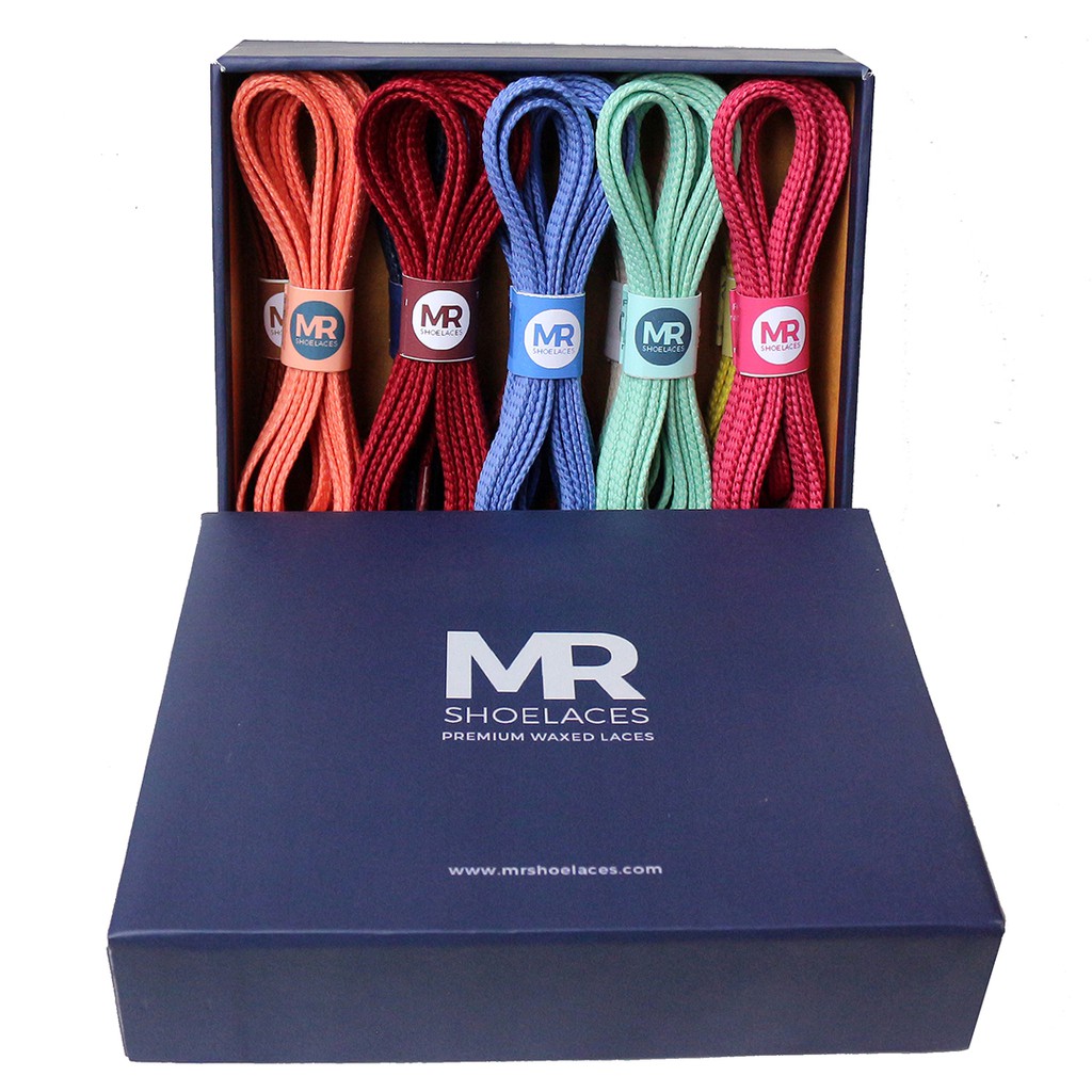Paket Tali Sepatu Thin 4-5mm Isi 6 Pasang (Ultimate Box)