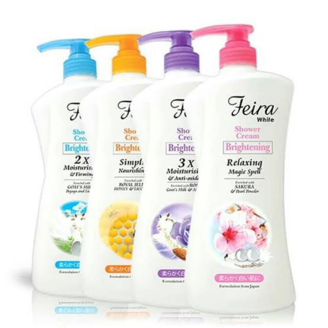 FEIRA GOAT MILK WHITE SHOWER CREAM 1000 ml