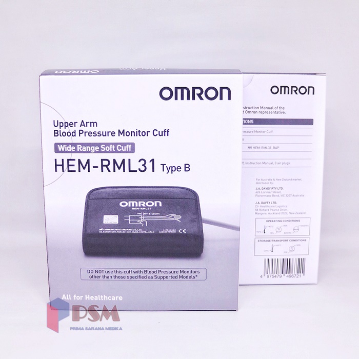 Manset Tensi Digital Omron / Cuff Manset Tensimeter Digital Ukuran L