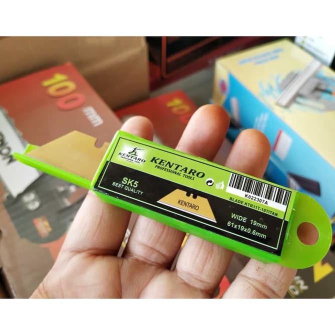 

Populer] Refill Cutter Utility Heavy Duty 10Pcs Blade Sk5 Titanium Coated
