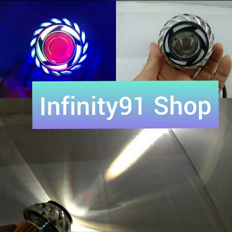 Lampu projie motor depan, Lampu LED Projie Mini All Motor Honda,Yamaha