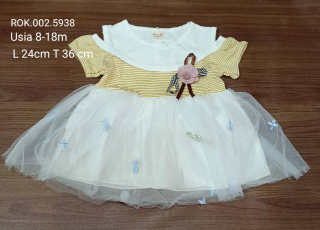 Dress / Terusan baju bayi perempuan / baju pesta / rok bayi