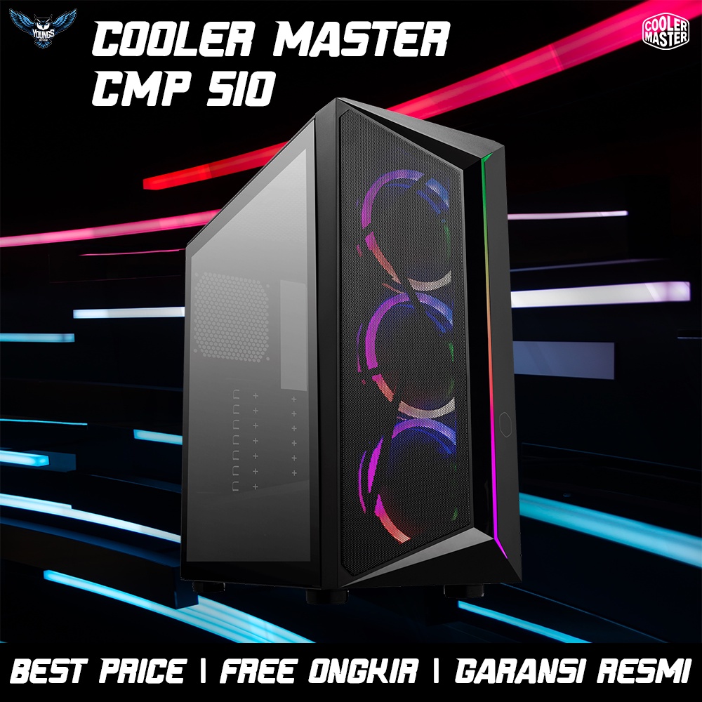 Cooler Master CMP 510 | Gaming Case PC Casing ATX