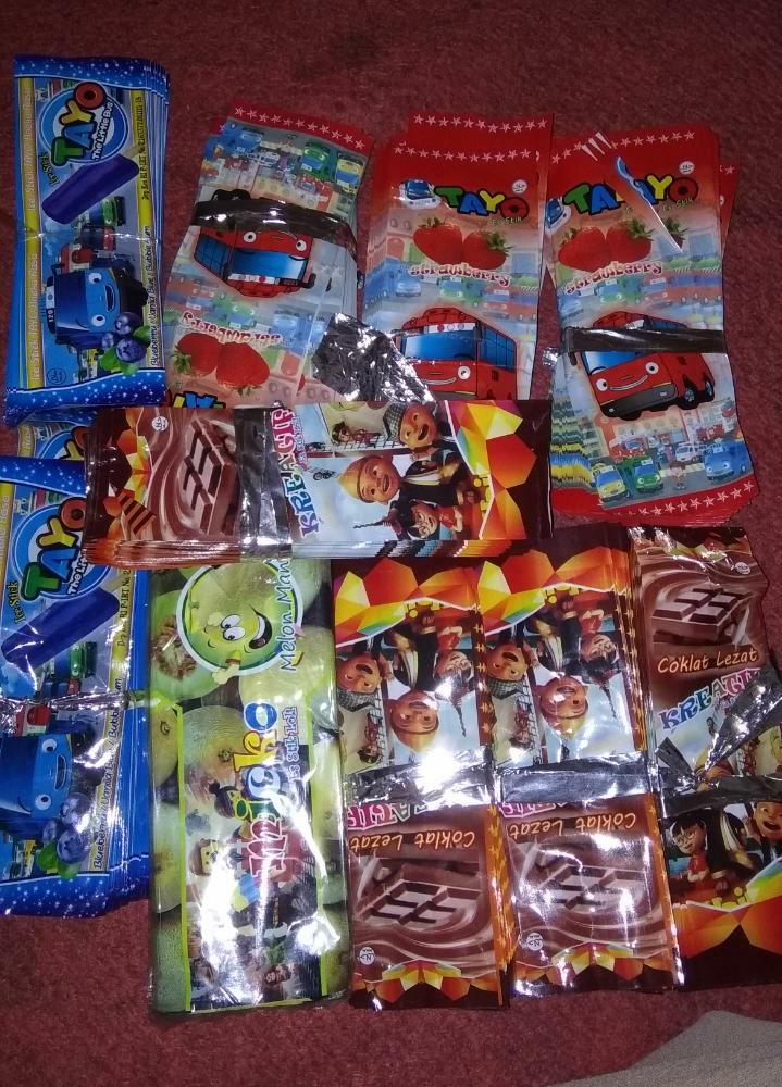 Kemasan Es Loli Tayo Besar