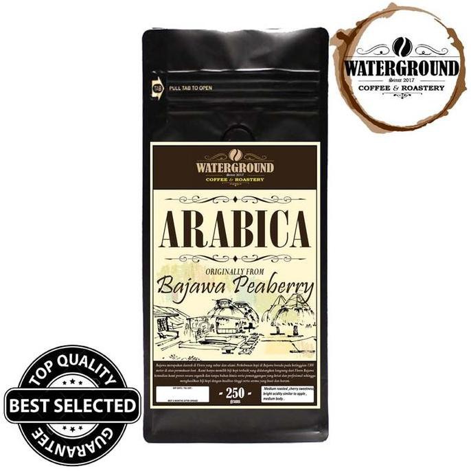 

W3S Kopi Arabika Lanang / Jantan Flores Bajawa Peaberry 250 grams