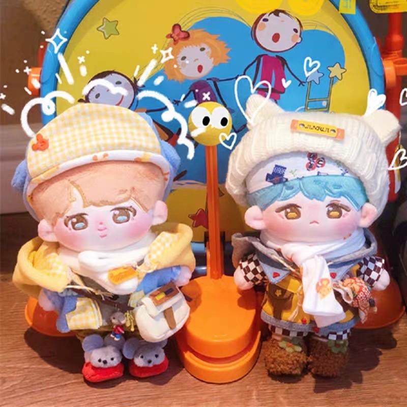 BTS 20CM DOLL [JUNGKOOK, JIMIN, TAEHYUNG (V) DOLL] KPOP DOLL MERCHANDISE