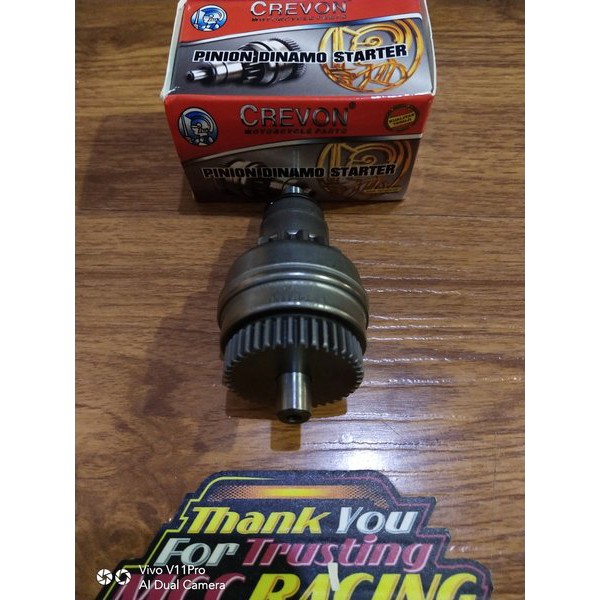GIGI PINION STARTER BEAT KARBU VARIO SCOOPY BEAT FI GEAR STARTER PINION DINAMO STATER BEAT HONDA BEA