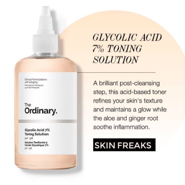 240ML The ordinary Glycolic Acid 7% Toning Solution toner
