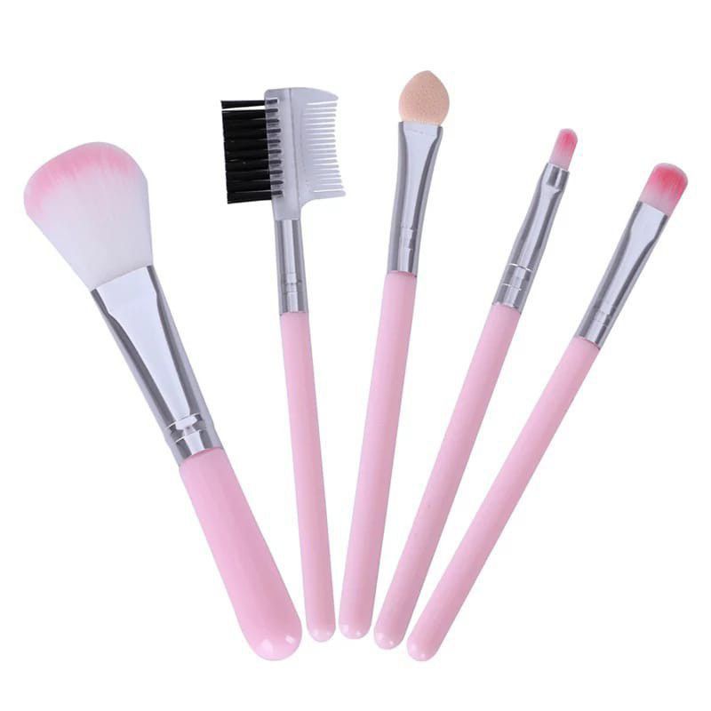 Makeup Brush 5 Pcs Paket Kuas Make Up Brush Set 5 IN 1