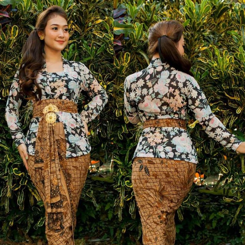 Kebaya sifon kembang kebaya bali