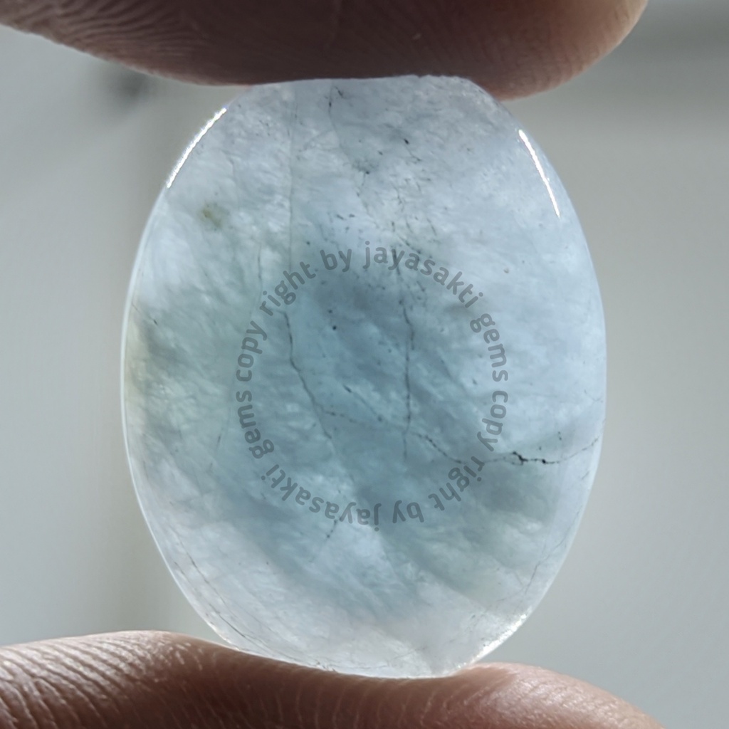 Natural Batu Permata Aquamarine Berly Include Memo