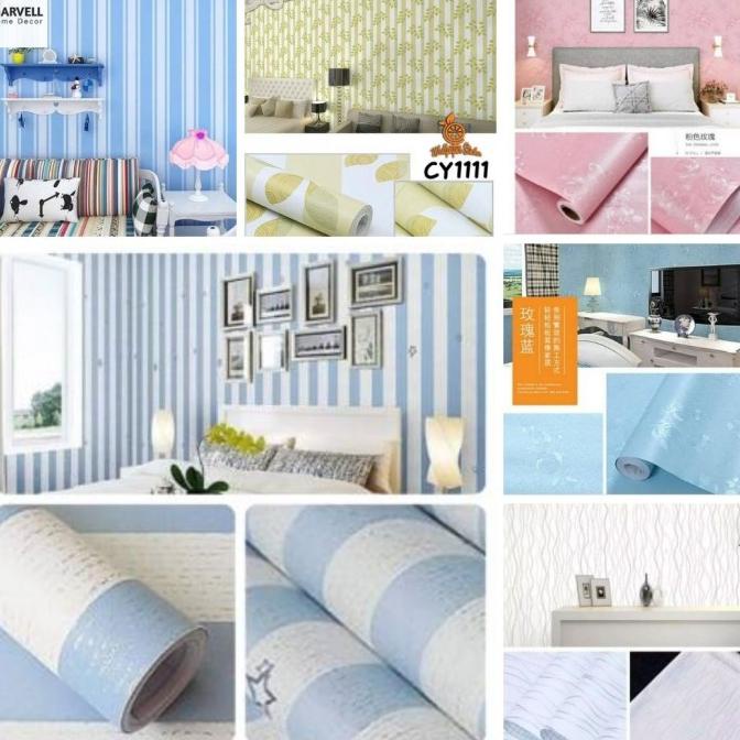 favorit] Wallstiker Dinding Wallpaper Sticker Cy 1132 Murah Original HQ