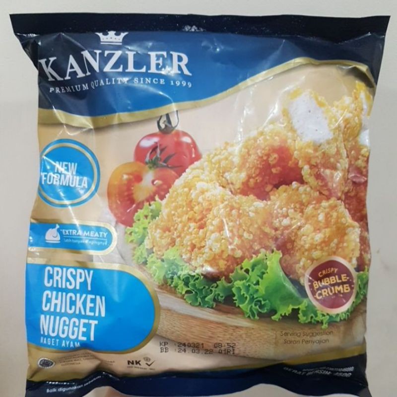 

Kanzler Crispy Chicken Nugget 450 gr Naget Ayam Krispi Chimory 450gr