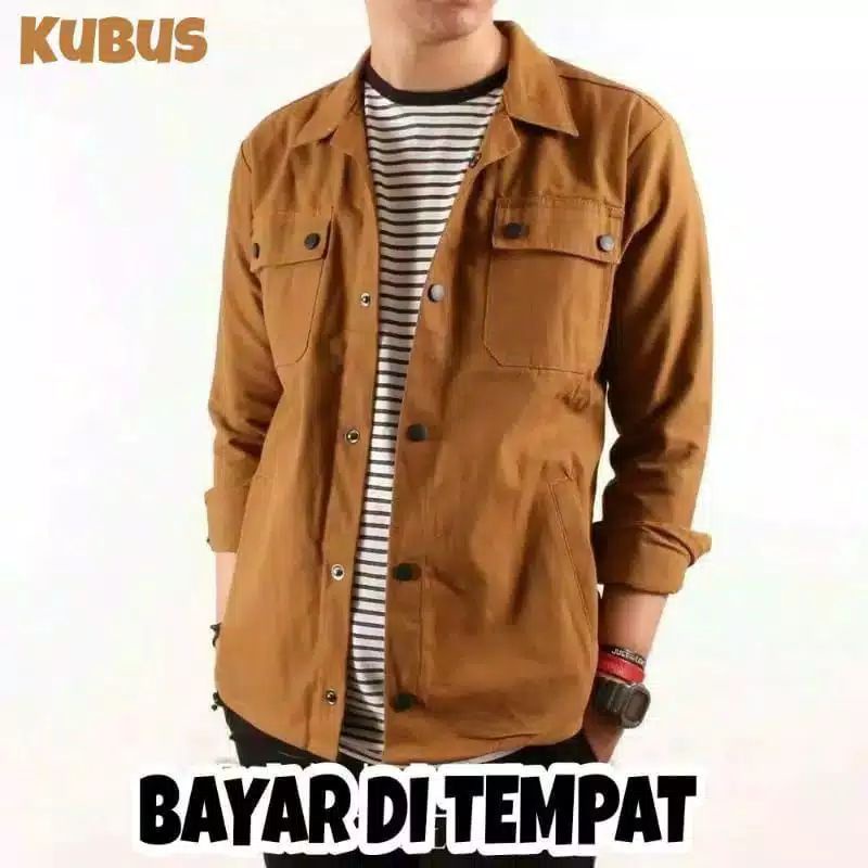 kemeja semi parka