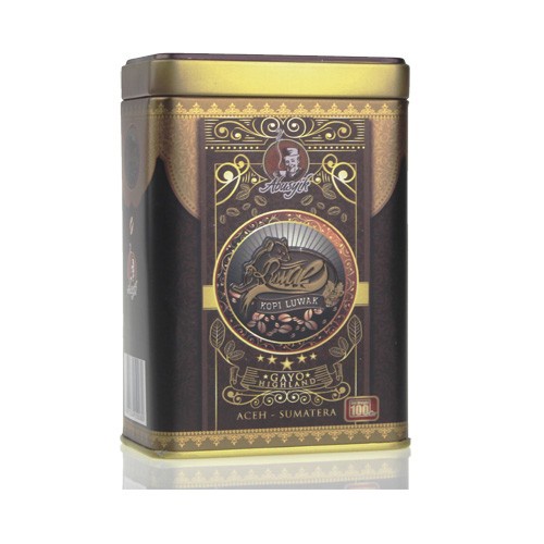 

KOPI LUWAK LIAR GAYO ABUSYIK ROASTED BEANS KEMASAN KALENG 100 GRAM