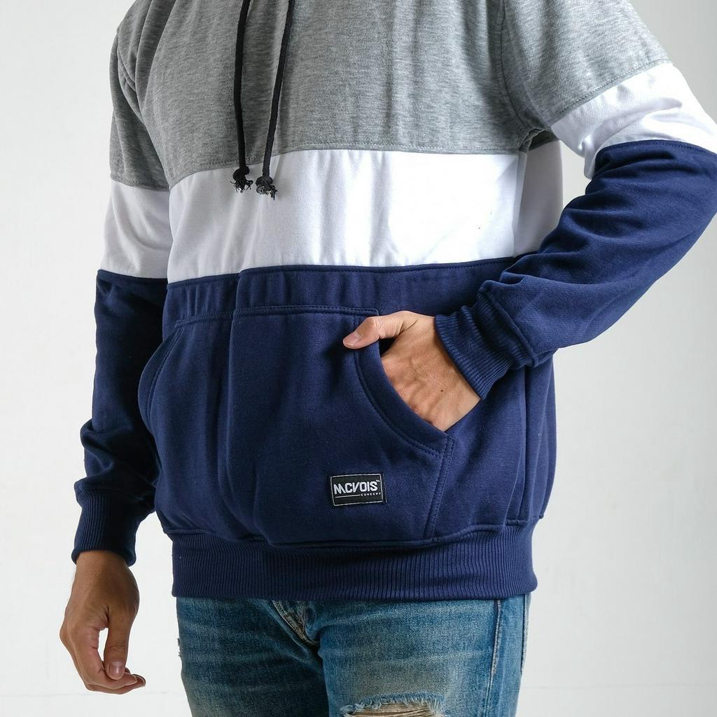 Sweater Hoodie McVois Pria Wanita High Quality Premium Distro (Bisa COD)