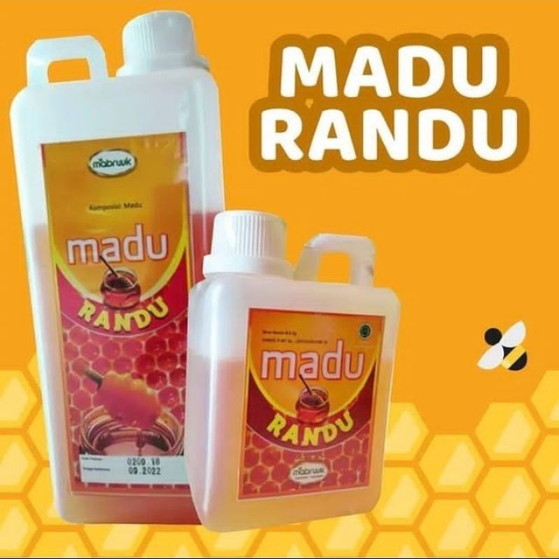 

Madu Randu Asli Madu Mabruuk Madu tawon 500gr setengah kilo