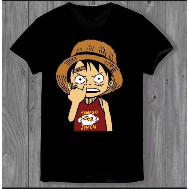 Kaos Luffy Ngupil