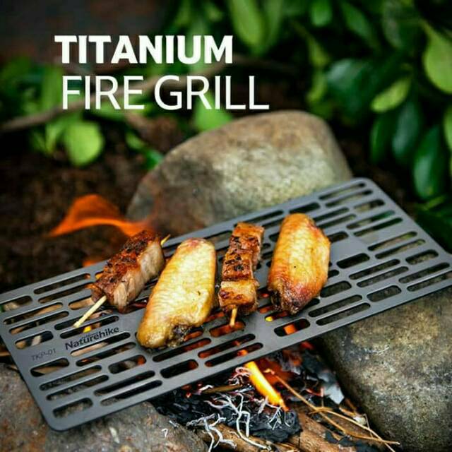 GRILL TITANIUM NATUREHIKE NH18K001-P