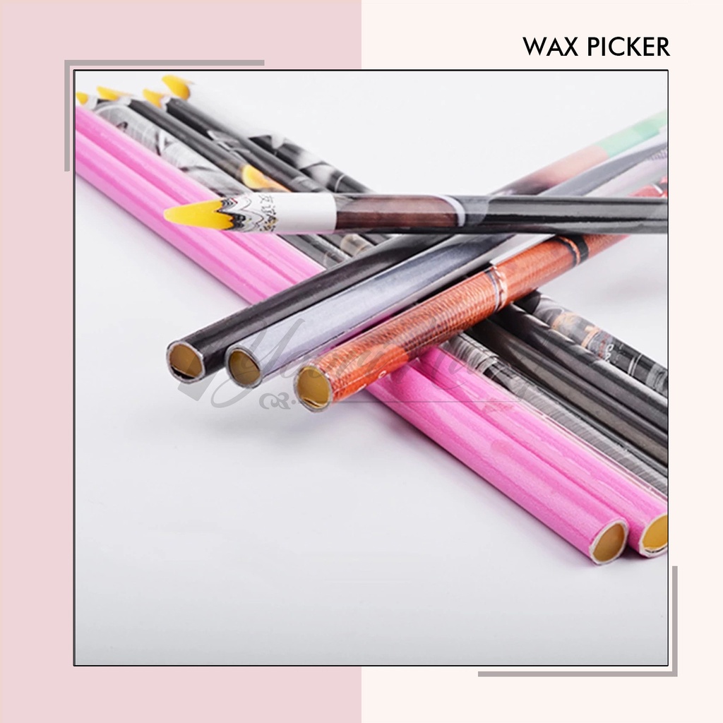 Wax Picker candle nail art pencil rhinestones glue pencil picking nail