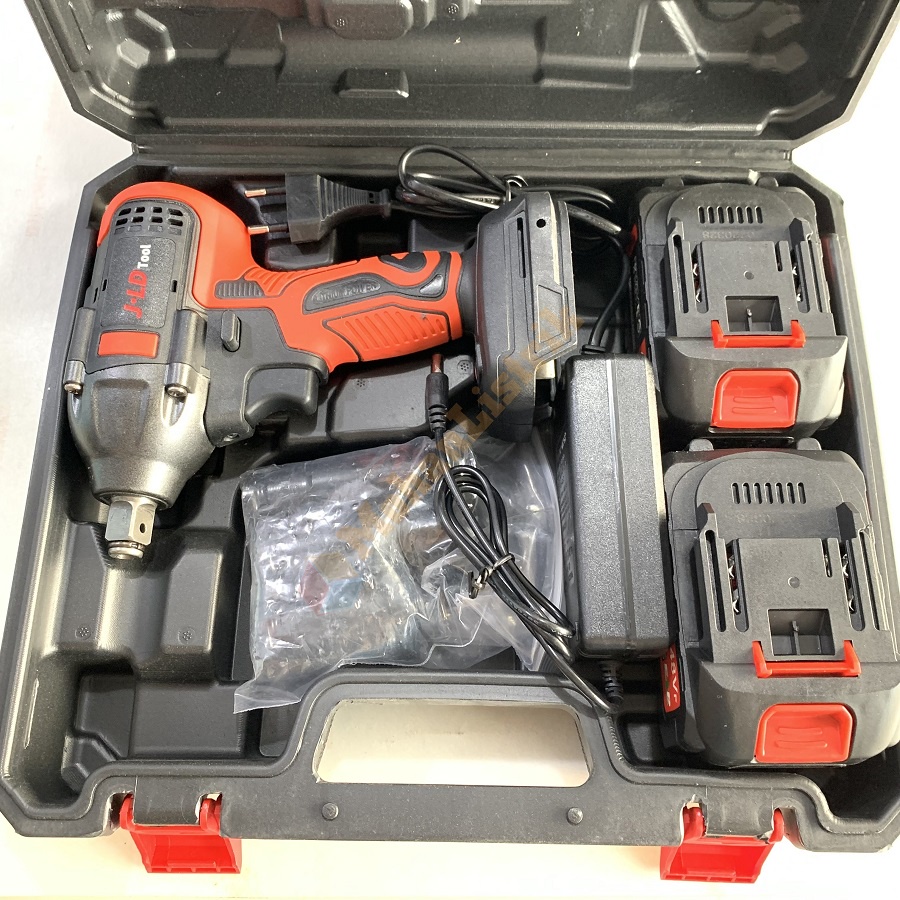 CORDLESS IMPACT WRENCH JLD 48VOLT PEMBUKA BAUT JV88-48 BRUSHLESS BOR BATERAI