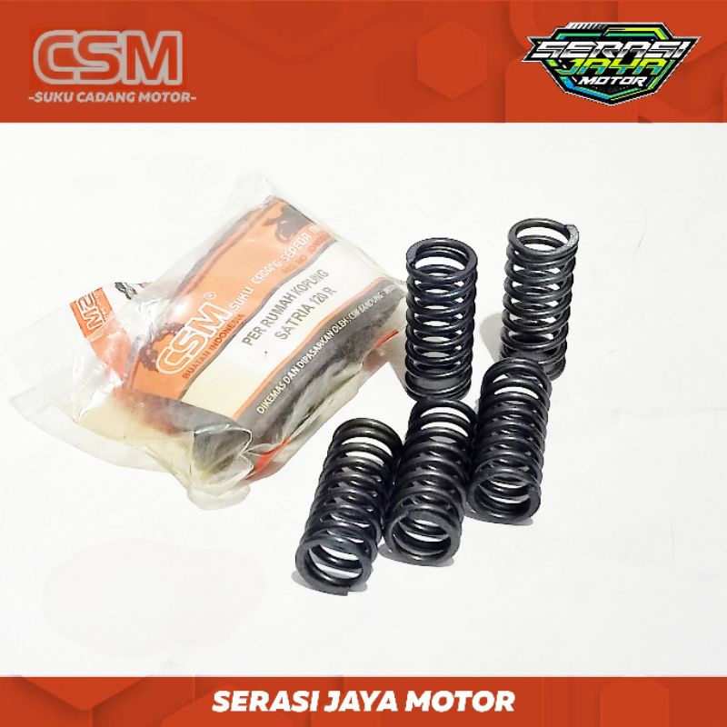 PER KOPLING SATRIA 120R / PER KOPLING SATRIA 2T (isi 5pc)