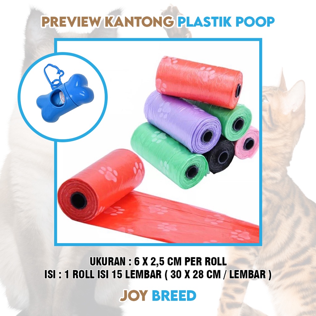 KANTONG PLASTIK KOTORAN ANJING KUCING KANTONG PLASTIK SAMPAH HEWAN