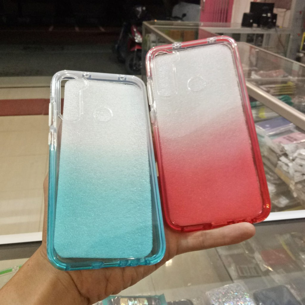 Soft Jacket Case Redmi Note 8 Ombre Inspire Double Color Super Cakep