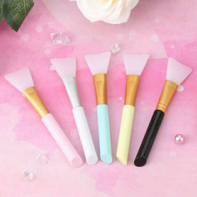 Kuas Masker Silikon / Kuas Masker Silicone / Kuas Silikon / Kuas Karet / Spatula Masker