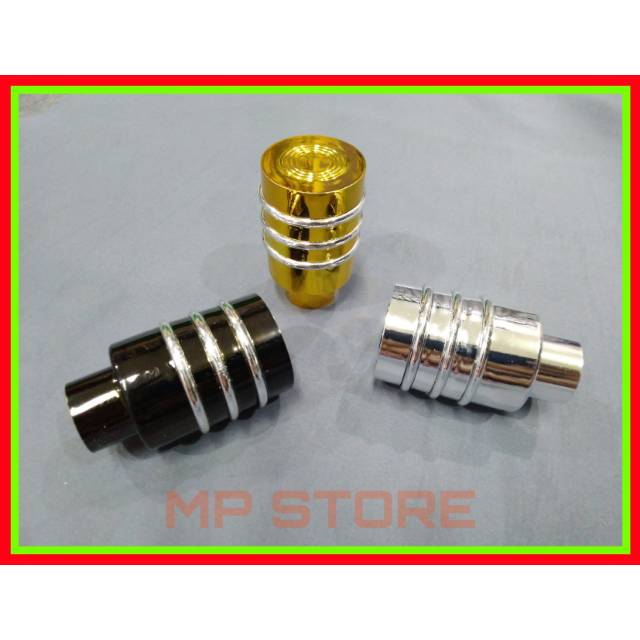 Tutup rel gorden minimalis/end cup rel