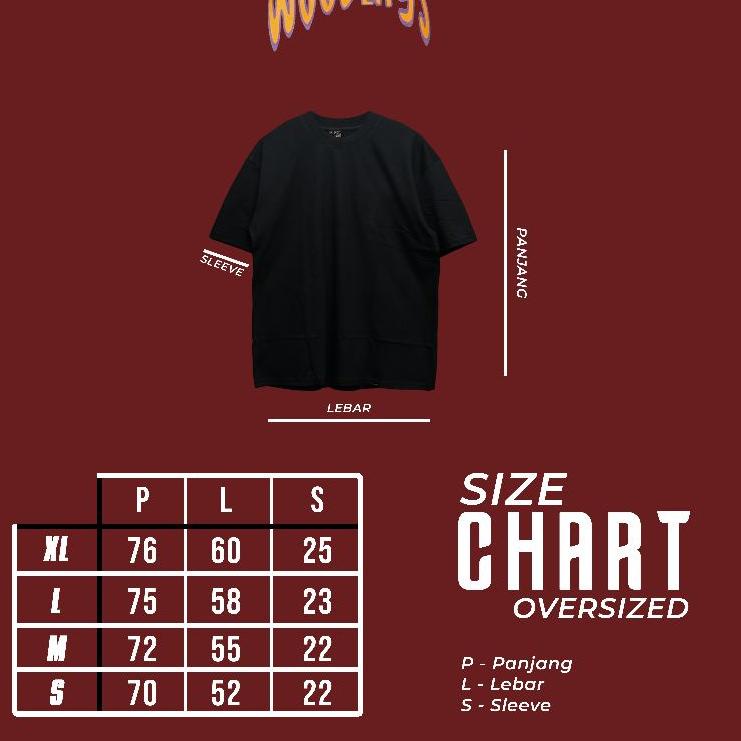 Woodlays Tshirt Lemon Black Oversized –FJI.02Jl22х